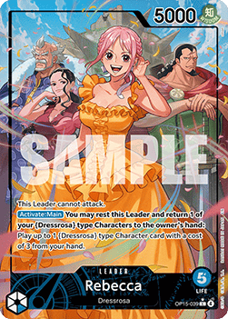 Rebecca (OP15-039) (V.2) - Adventure on Kami’s Island (Alternate Art) [OP15-039]