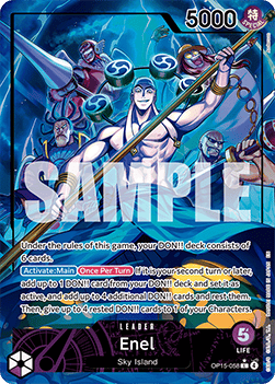 Enel (OP15-058) (V.2) - Adventure on Kami’s Island (Alternate Art) [OP15-058]