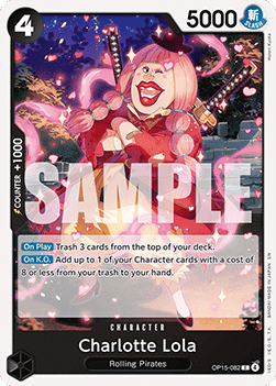 Charlotte Lola (OP15-082) - Adventure on Kami’s Island (Common) [OP15-082]