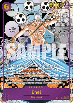 Enel (OP15-118) (V.3) - Adventure on Kami’s Island (Manga Rare) [OP15-118]