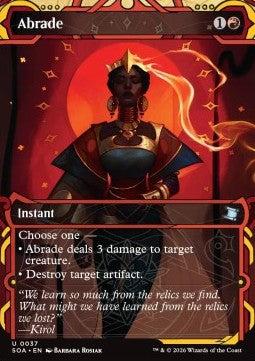 Abrade (V.1) - Secrets of Strixhaven: Mystical Archive (Uncommon) [SOA-37]