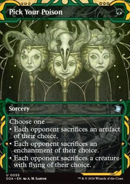 Pick Your Poison (V.1) - Secrets of Strixhaven: Mystical Archive (Uncommon) [SOA-55]