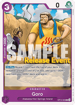 Goro (OP15-065) - Promos: Adventure on Kami’s Island (Common) [OP15P-065]