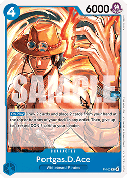 Portgas.D.Ace (P-103) (V.2) - Promos (Promo) [P-103]