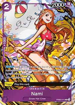 Nami (PRB02-012) (V.1) - Unnumbered Promos (Rare) [UP-PRB02-012]