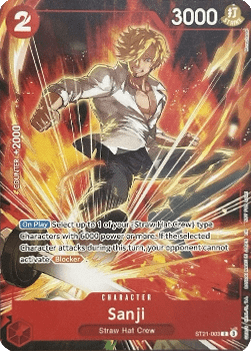 Sanji (ST21-003) (V.1) - Unnumbered Promos (Common) [UP-ST21-003]