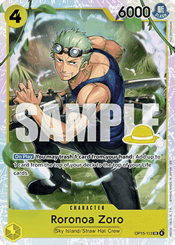 Roronoa Zoro (OP15-113)