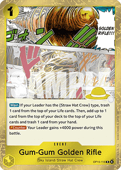 Gum-Gum Golden Rifle (OP15-116)